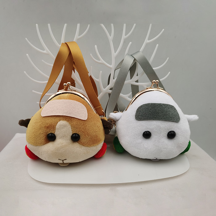 毛绒双肩背包